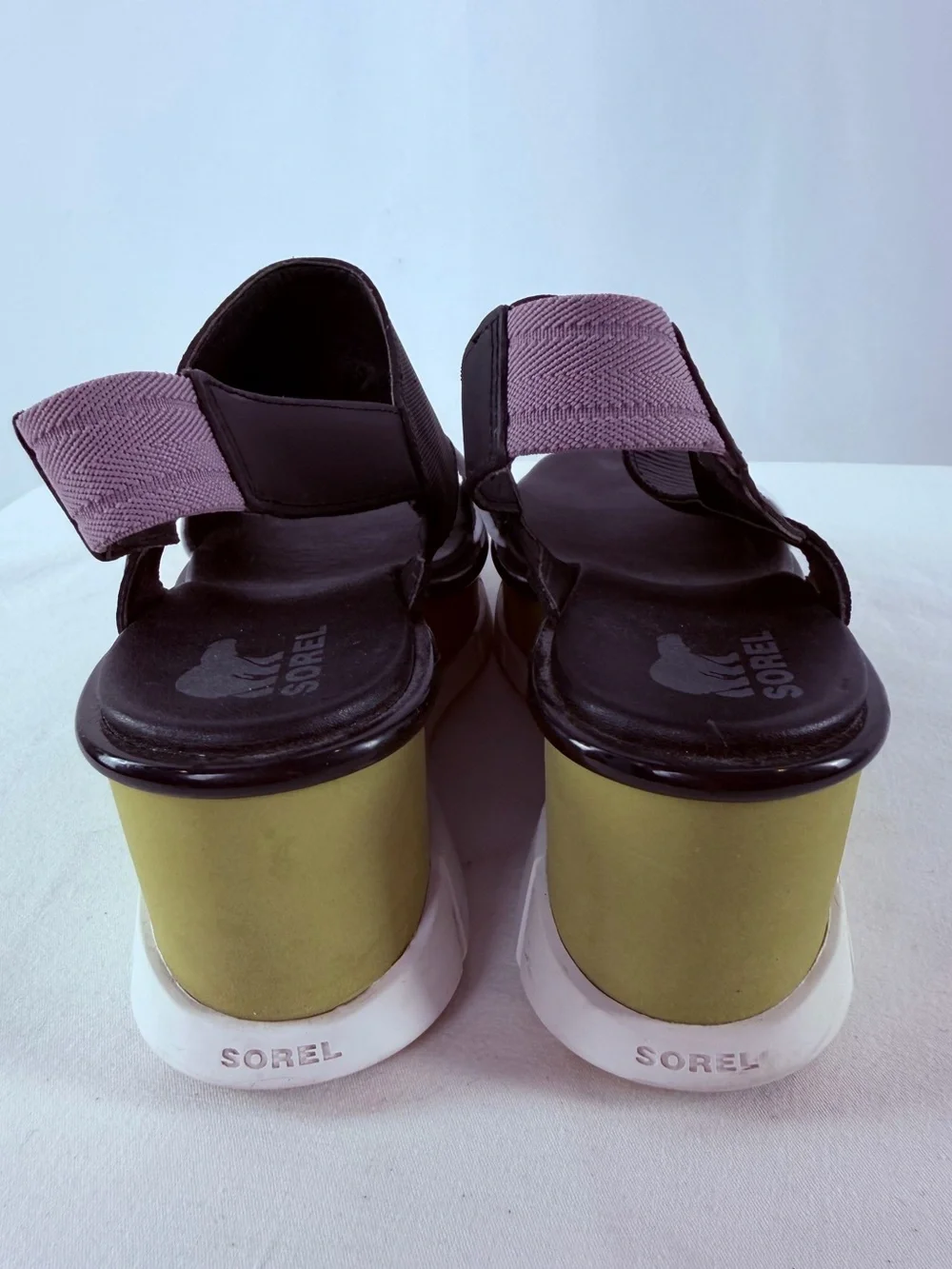 Sorel slingback platform